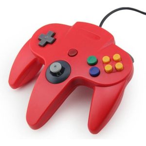 Joystick Control Mando Compatible Nintendo 64 Rojo - Imagen 3