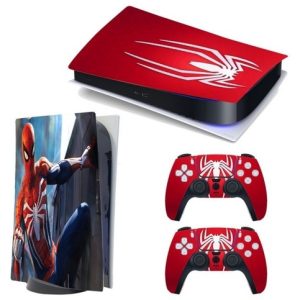 Vinilo Skin Adhesivo Pegotin Plotter Ps5 version digital Spiderman - Imagen 1