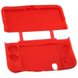 Estuche Funda Protector Silicona Nintendo New 3ds Xl Rojo - Imagen 1