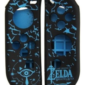 Funda Protector Silicona Joycon Nintendo Switch Zelda Azul y negro - Imagen 3