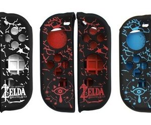 Funda Protector Silicona Joycon Nintendo Switch Zelda Azul y negro - Imagen 7