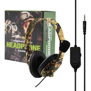 Auricular Gamer Playstation 4 Ps4 Pc Switch Camuflado - Imagen 1