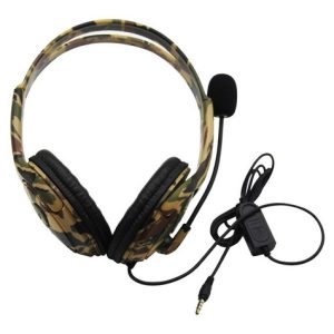 Auricular Gamer Playstation 4 Ps4 Pc Switch Camuflado - Imagen 2