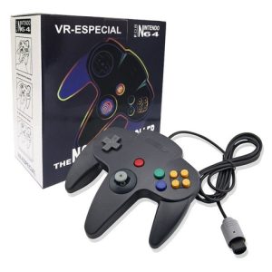 Joystick Control Mando Compatible Nintendo 64 Negro - Imagen 1