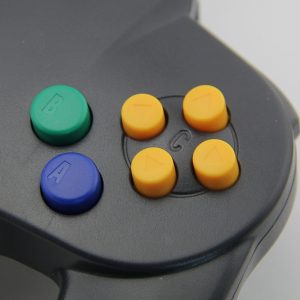 Joystick Control Mando Compatible Nintendo 64 Negro - Imagen 2