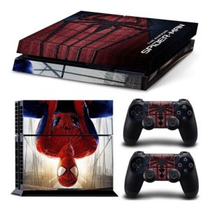 Vinilo Skin Adhesivo Pegotin Ps4 Fat Playstation 4 Spiderman - Imagen 1