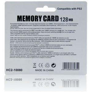 Memory Card 128mb Ps2 Tarjeta De Memoria Playstation 2 - Imagen 2