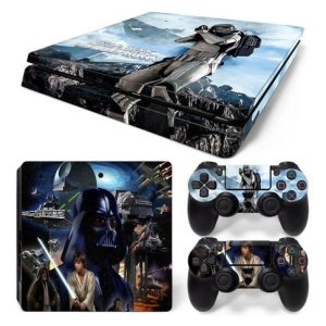 Vinilo Skin Adhesivo Pegotin Personalizar Ps4 Slim Star WARS MODELO 1 - Imagen 1