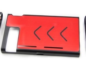 Estuche Protector Aluminizado para Nintendo Switch Y Joycon Rojo - Imagen 1