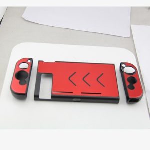 Estuche Protector Aluminizado para Nintendo Switch Y Joycon Rojo - Imagen 4