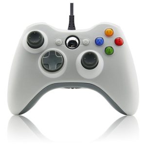 Joystick Mando Control Con Cable Xbox 360 Compatible Blanco - Imagen 8