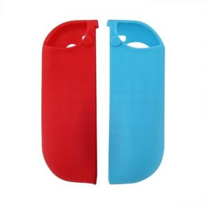 Funda Protector Silicona Joy Con Nintendo Switch Azul Y Rojo - Imagen 2