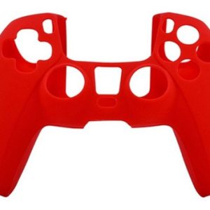 Funda Protector Silicona Joystick Control Mando Ps5 Rojo - Imagen 1