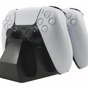 Base Carga Doble Puerto Abajo Joystick Mando Control Ps5 - Imagen 7