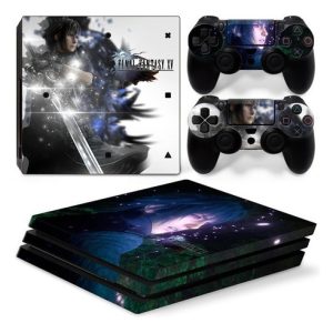 Vinilo Skin Adhesivo Pegotin  Ps4 Pro Final Fantasy Xv - Imagen 1