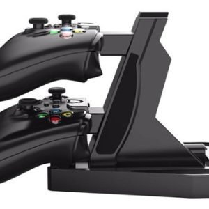 Base Cargador Doble Joystick Control Mando Xbox Series S  X color negro - Imagen 4