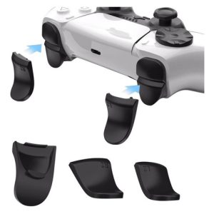 Extension Boton L2 R2 Joystick Mando Playstation 5 Ps5 Negro - Imagen 1