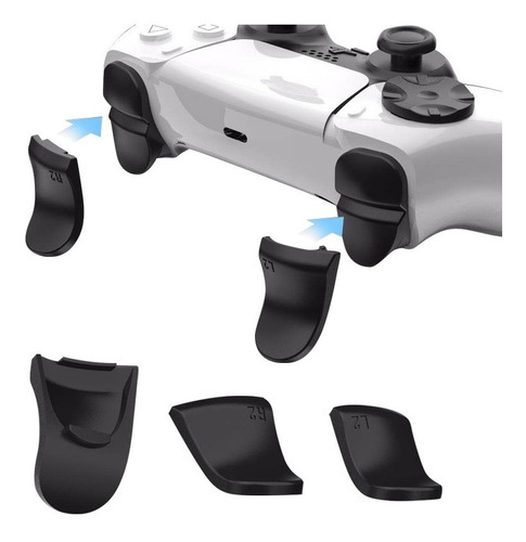 Extension Boton L2 R2 Joystick Mando Playstation 5 Ps5 Negro – Electronics  Games Uruguay