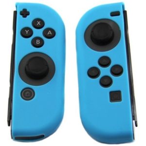 Funda Protector Silicona Joy Con Nintendo Switch Azul - Imagen 4