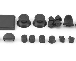 Kit Botones Joystick Ps4 Playstation 4 Negros para jdm 040 al 055 - Imagen 1