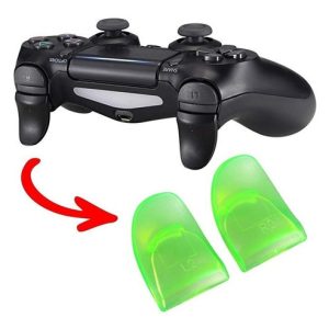 Extension Botones L2 R2 Joystick Playstation 4 Verde - Imagen 1