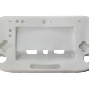 Funda Protector Silicona Gamepad Nintendo Wii U Blanca - Imagen 1