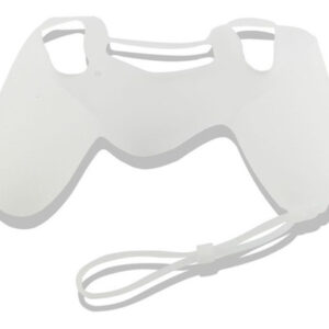 Funda Protector De Silicona Control Joystick Ps4 Blanco - Imagen 1