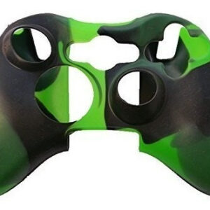 Funda Protector Silicona Joystick Xbox 360 Verde Camuflado - Imagen 3