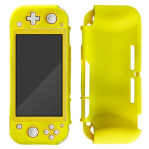 Funda Protector Silicona Amarillo Nintendo Switch Lite - Imagen 1