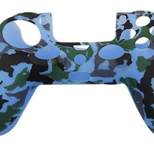 Funda Protector Silicona Playstation 4 Camuflado Azul Ps4 - Imagen 1