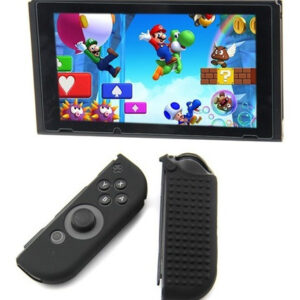 Funda Protector Silicona Joy Con Nintendo Switch Negro - Imagen 3