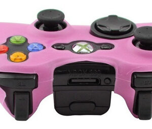 Funda Protector Silicona Joystick Xbox 360 Rosada - Imagen 5