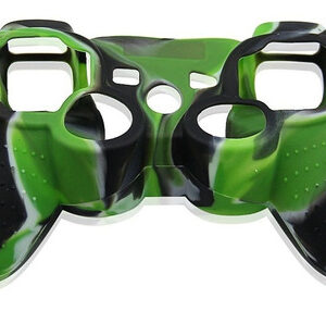 Funda Protector Silicona Joystick Mando Ps3 Verde Camuflado - Imagen 1