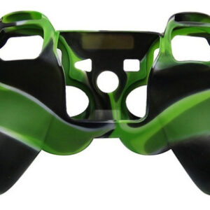 Funda Protector Silicona Joystick Mando Ps3 Verde Camuflado - Imagen 2