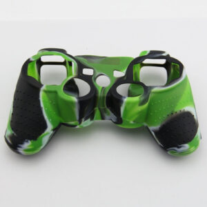 Funda Protector Silicona Joystick Mando Ps3 Verde Camuflado - Imagen 3