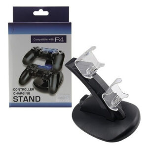 Cargador Doble Joystick Control Playstation 4 Base Carga Ps4 - Imagen 2