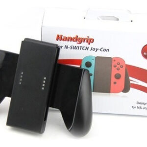 Grip Nintendo Switch Adaptador Soporte Controles Joystick NEGRO - Imagen 1