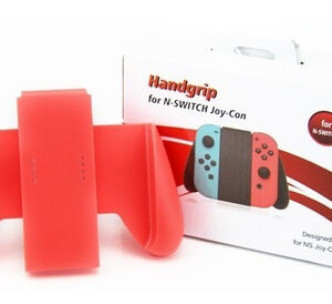 Grip Nintendo Switch Adaptador Soporte Controles Joystick ROJO - Imagen 1