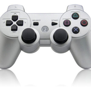 Joystick Inalambrico Ps3 Play Station 3 Compatible Plateado - Imagen 1