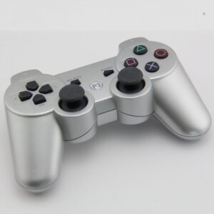 Joystick Inalambrico Ps3 Play Station 3 Compatible Plateado - Imagen 2