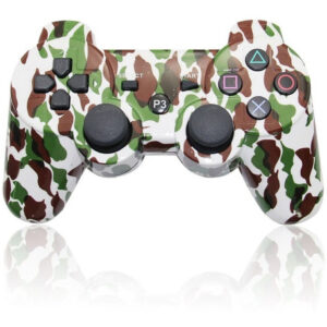 Joystick Inalambrico Ps3 Play Station 3 Camuflado Verde - Imagen 2