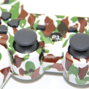 Joystick Inalambrico Ps3 Play Station 3 Camuflado Verde - Imagen 6