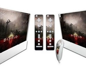 Vinilo Skin Adhesivo Pegotin Nintendo Wii Diablo - Imagen 1