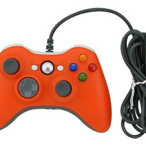 Joystick Mando Control Con Cable Xbox 360 Compatible Naranja - Imagen 1