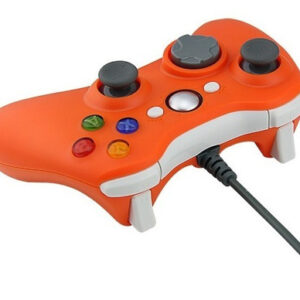 Joystick Mando Control Con Cable Xbox 360 Compatible Naranja - Imagen 2