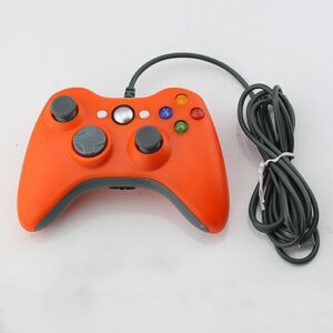 Joystick Mando Control Con Cable Xbox 360 Compatible Naranja - Imagen 4