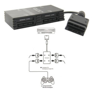 Multitap Para Playstation 2 Ps2 - Imagen 1