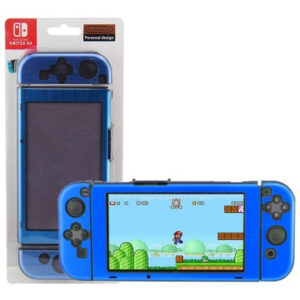 Protector Rigido Aluminizado para  Nintendo Switch Azul - Imagen 1