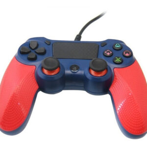 Joystick Control Mando Ps4 Naranja Azul Compatible Cableado - Imagen 6