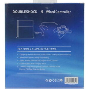 Joystick Control Ps4 Compatible Cableado No Es Inalambrico - Imagen 2